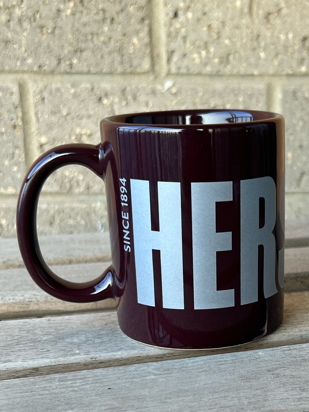 HERSHEY’S Chocolate Colored Ceramic Coffee Mug